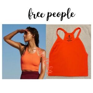 Free People Happiness Runs Crop in Scarlet!